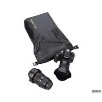 ハクバ写真産業 ドライクッションポーチ W ブラック SDCP-W 1個 62-9753-35（直送品）