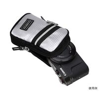 ハクバ写真産業 ピクスギア CS カメラポーチ M シルバー SPG-CS-CPMSV 1個 62-9754-19（直送品）