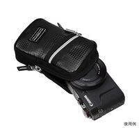 ハクバ写真産業 ピクスギア CS カメラポーチ M ブラック SPG-CS-CPMBK 1個 62-9754-18（直送品）