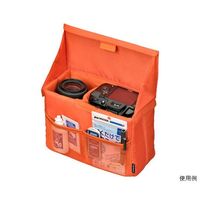 ハクバ写真産業 フォールディングインナーソフトボックス D オレンジ KCS-38DOR 1個 62-9762-58（直送品）