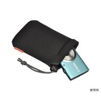 ハクバ写真産業 ソフトクッションポーチ S ブラック KCS-37S 1個 62-9764-21（直送品）