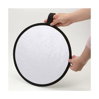 ハクバ写真産業 レフ板プロ 12インチ シルバー/ホワイト KRF-P12SW 1個 62-9767-94（直送品）