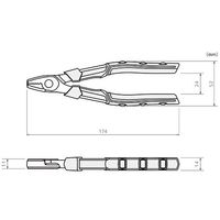 エンジニア ネジザウルスSE PZ-22 1セット(3PC)（直送品）