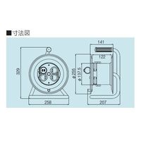 畑屋製作所 シンサンデーレインボーリール CC-20S 1PC（直送品）