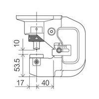 育良精機 ミニパンチャー ISK-MP20F 1PC（直送品）