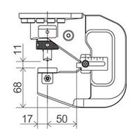 育良精機 ミニパンチャー ISK-MP2050F 1PC（直送品）