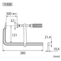 ロブテックス エビ万力 グリップハンドル(キャップ付) WM3012A 1PC（直送品）