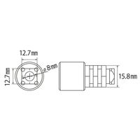 ロブテックス 溶接ノズルクリーナー 350A用 WSC350 1セット(2PC)（直送品）