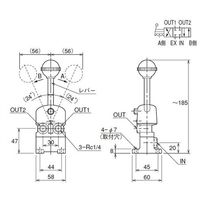 TAIYO 手動切替弁 4PN-20 1PC（直送品）