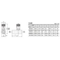 TAIYO インラインフローコントロールバルブ 8F400S 1PC（直送品）