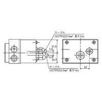 Parker TAIYO デジタルフロースイッチ DFS3-1000-AC100V 1PC（直送品）