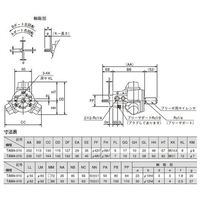 TAIYO ラジアルピストン形エアモータ TAM4-015S 1PC（直送品）