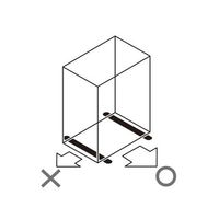 広島 家具スベール プロ700L 776-10 1パック(2本) 64-4386-95（直送品）
