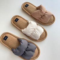 川島織物セルコン TAUKO スリッパ GS6086 M：23.0～24.5cm グレー GS6086_06GR 1足（直送品）