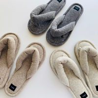 川島織物セルコン TAUKO スリッパ GS6088 M：23.0～24.5cm ベージュ GS6088_06BE 1足（直送品）