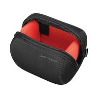 ハクバ写真産業 ルフトデザイン スリムフィット レンズポーチ 90ー110 ブラック KLP-LS9011BK 1個 62-9754-66（直送品）