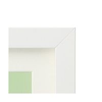 ハクバ写真産業 木製額縁 MMー01 4切サイズ ホワイト FWMM01-WT4 1個 62-9755-01（直送品）