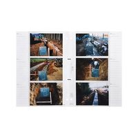 ハクバ写真産業 AーL6WR 4穴L判6枚用 替台紙 62-9767-11 1組(50枚)（直送品）