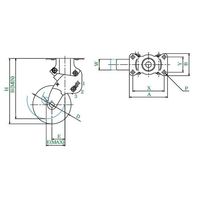 ユーエイ SKYーR型キャスター 固定車プレート式 SKY-R100SUE-1 1個 62-9799-75（直送品）