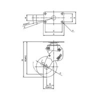 ユーエイ SKYーS型キャスター 自在車プレート式 SKY-S100SUE-1 1個 62-9799-87（直送品）