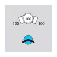 アズワン Mー45L兼100ー100 ビニマス 45度曲 64-5107-94 1個（直送品）