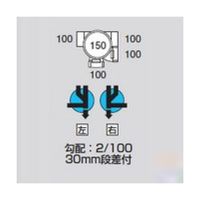 アズワン MAーHーYS右100ー150 ビニマス 平行90度 64-5108-90 1個（直送品）