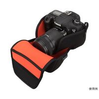 ハクバ写真産業 ルフトデザイン スリムフィット カメラジャケット Lー90 ブラック DCS-03L90BK 1個 62-9753-80（直送品）