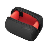 ハクバ写真産業 ルフトデザイン スリムフィット レンズポーチ 110ー150 ブラック KLP-LS1115BK 1個 62-9754-62（直送品）