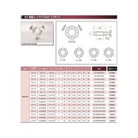 コスモテック ICF70 ラジアルポートフランジ MVCR1/4X2 ICF70MVCR1/4R2 1個 63-1933-47（直送品）