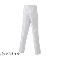 日の丸繊維 男性ズボン 帯電防止 ホワイト LL 65-1702-93 1着（直送品）