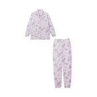 セルヴァン ふんわりキルト暖かパジャマ パープル系 M 044381802 1枚 65-0551-29（直送品）