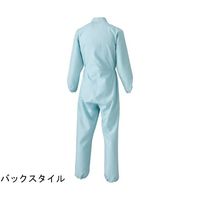 ソルディ 続服 クリーンルーム ハイネック サックス 3L 65-1701-51 1着（直送品）