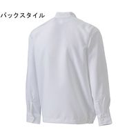 ソルディ 男性上着 ハイネック クリーンルーム ホワイト M 65-1701-59 1着（直送品）