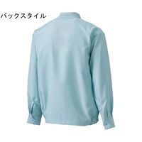 ソルディ 男性上着 ハイネック クリーンルーム サックス L 65-1701-66 1着（直送品）