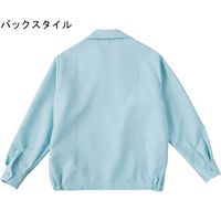 ソルディ 女性上着 クリーンルーム サックス LL オープンネック 65-1701-85 1着（直送品）