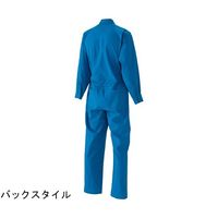 日の丸繊維 続服 (ポリエステル70%・綿30%) ミッドナイトブルー M 65-1703-50 1着（直送品）