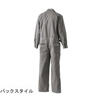 アズワン 続服 綿100%(ブロークンツイル) グレー S 65-1705-60 1着（直送品）