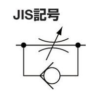 スピードコントローラダイヤル付タイプ エルボ メーターイン制御(低流量タイプ) φ3用 接続口径M5×0.8 JSGC3-M5BLW 1個（直送品）