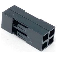 共立電子産業 QIコネクタ04P(2Px2列) 20個入 QII-4 1袋(20個) 65-3734-15（直送品）