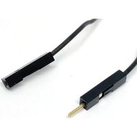 共立電子産業 QIケーブル1Sー1P 黒 5本入 311-216-2 1袋(5本) 65-3734-61（直送品）