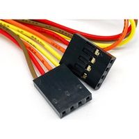 共立電子産業 QIケーブル4Sー4S 5本入 311-185 1袋(5本) 65-3734-67（直送品）