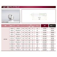 コスモテック ICF70 回転ブランクフランジ ICF70R 1個 63-1932-83（直送品）