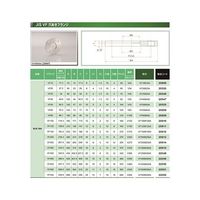 コスモテック VF25 25A 穴あきフランジ VF25B25A 1個 63-1935-94（直送品）
