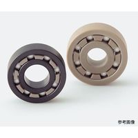 鹿島化学金属 樹脂ベアリング(PEEK) UKB6301PK-S6 1個 63-5537-97（直送品）