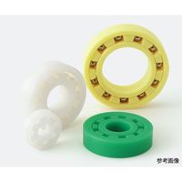 鹿島化学金属 樹脂ベアリング(UHMWPE) UKB6008PE-PP 1個 63-5543-63（直送品）