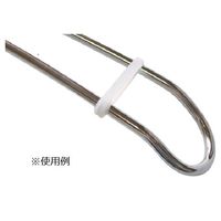 オン・オフインターナショナル スベリ止めリング 乳白 小 61-199-5-1 1セット(100個) 61-7231-56（直送品）