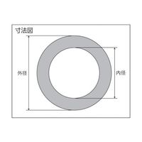 ニチアス ジョイントシートガスケット TOMBO NO.1995 内面 呼び径(A):125 1995-5K-125A-3T-RF 1枚（直送品）