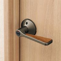 マツ六 リフォーム用レバー錠 ハイブリッドトイレ用 アンバー 8589800 1個（直送品）