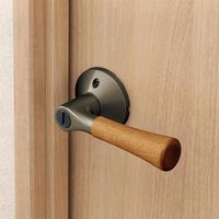 マツ六 リフォーム用レバー錠 木製個室用 アンバー 8590200 1個（直送品）