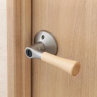 マツ六 リフォーム用レバー錠 木製個室用 シルバー 8590100 1個（直送品）